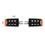 Black Rider Foot Pegs for Harley Softail Street Bob Fat Bob (2018-2025)