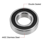 S6003-2RS Stainless Steel Ball Bearing 17x35x10mm (6003RS)