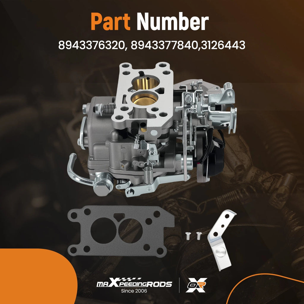2 Barrel Carburetor for Isuzu Pickup L4 2.3L (1988-1994)