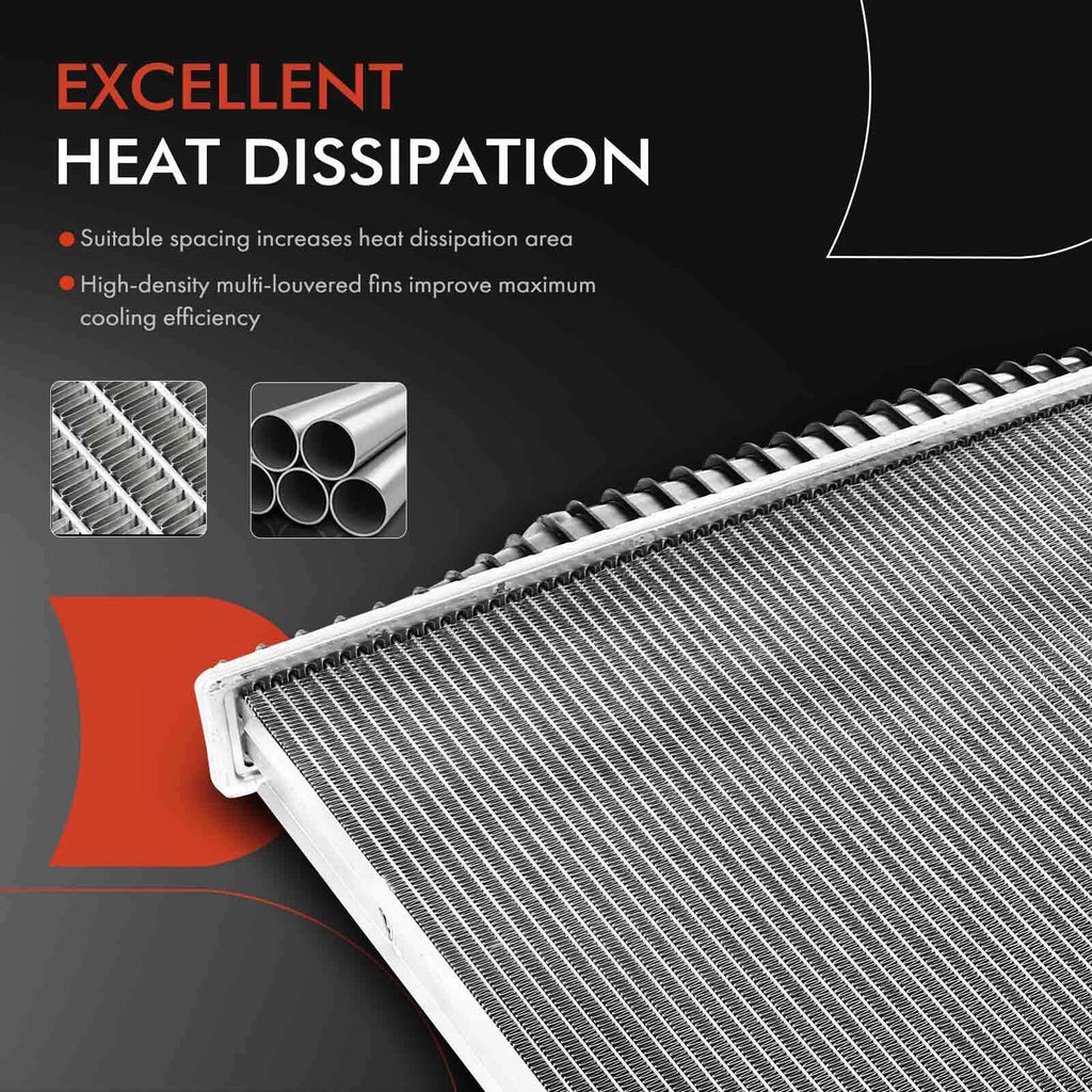 Radiator with Trans Oil Cooler for Chevy Malibu/Impala (2014–2016)