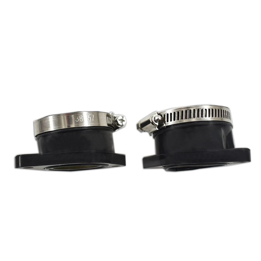 Set of 2 Carburetor Intake Manifold Boots for Honda CM400E CM400T (1980–1981)