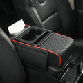 Armrest Cushion for Car Console with Cup Holder and Storage (Universal Fit)