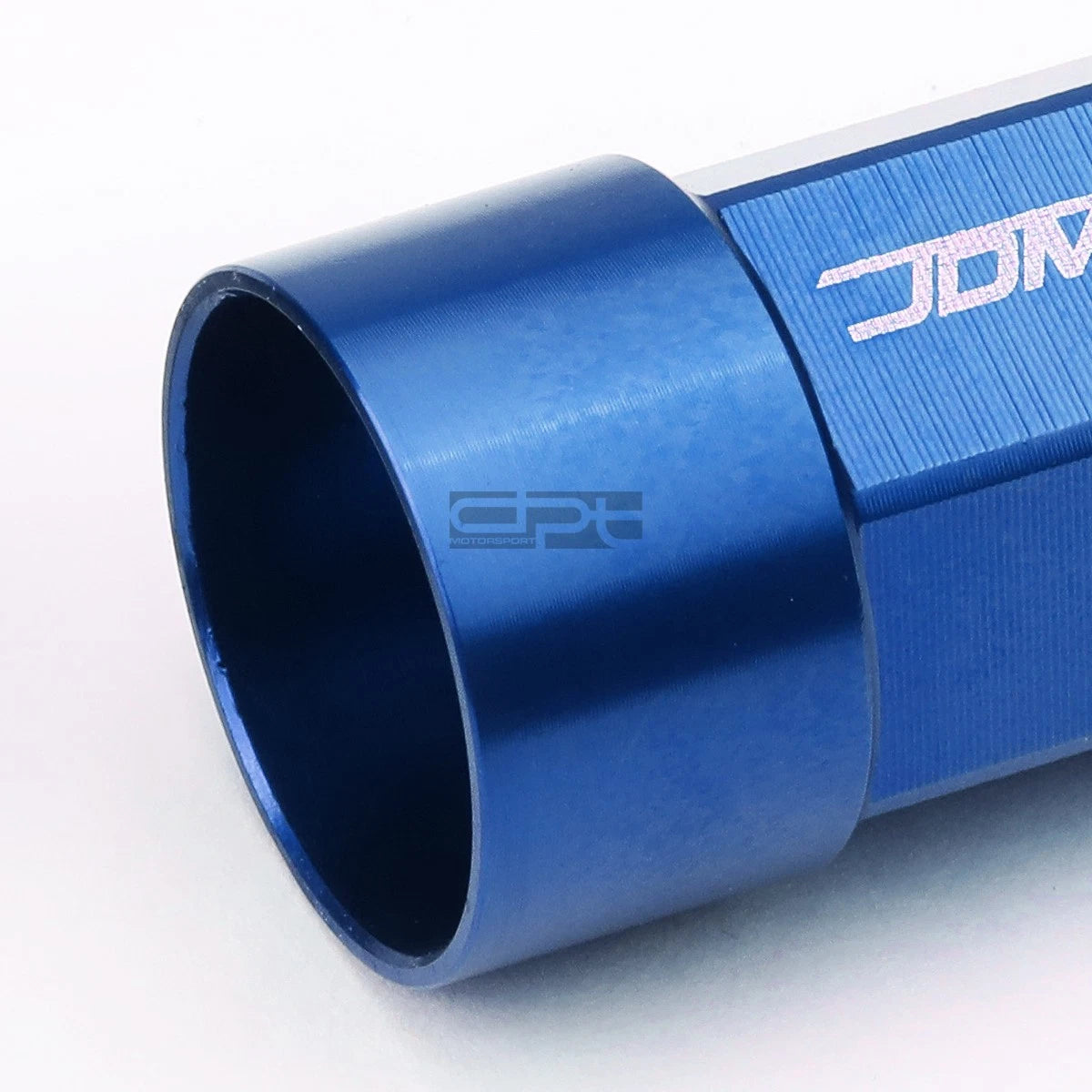 20 PCS M12X1.25 53MM Tall Blue Aluminum Lug Nuts with Caps & Adapter