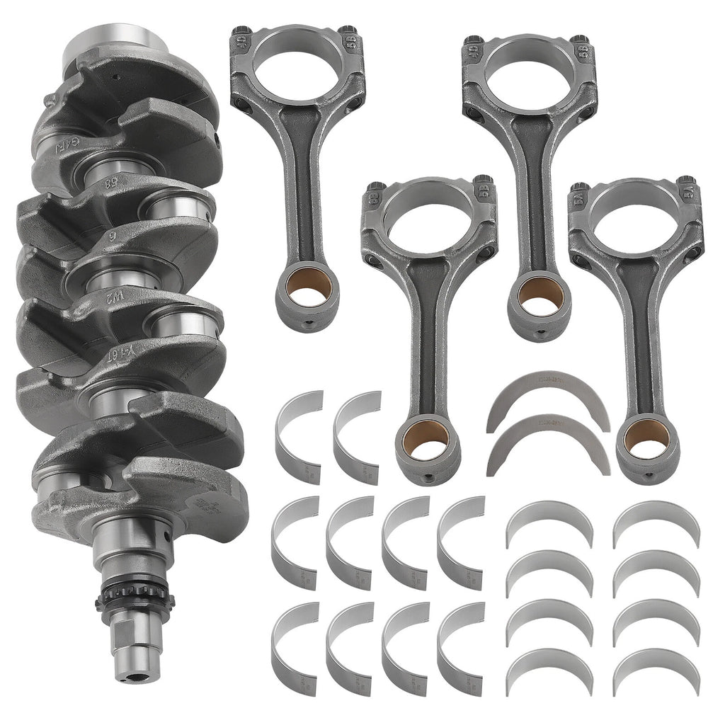 Engine Crankshaft & Con Rods & Bearing Set for Hyundai Tucson 2016–2018 1.6L Turbo