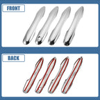 Set of 4 Door Handle Covers for Toyota Camry (2018–2023) Chrome
