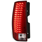 Driver Side LED Taillight for Cadillac Escalade ESV (2007–2014) - Chrome Housing