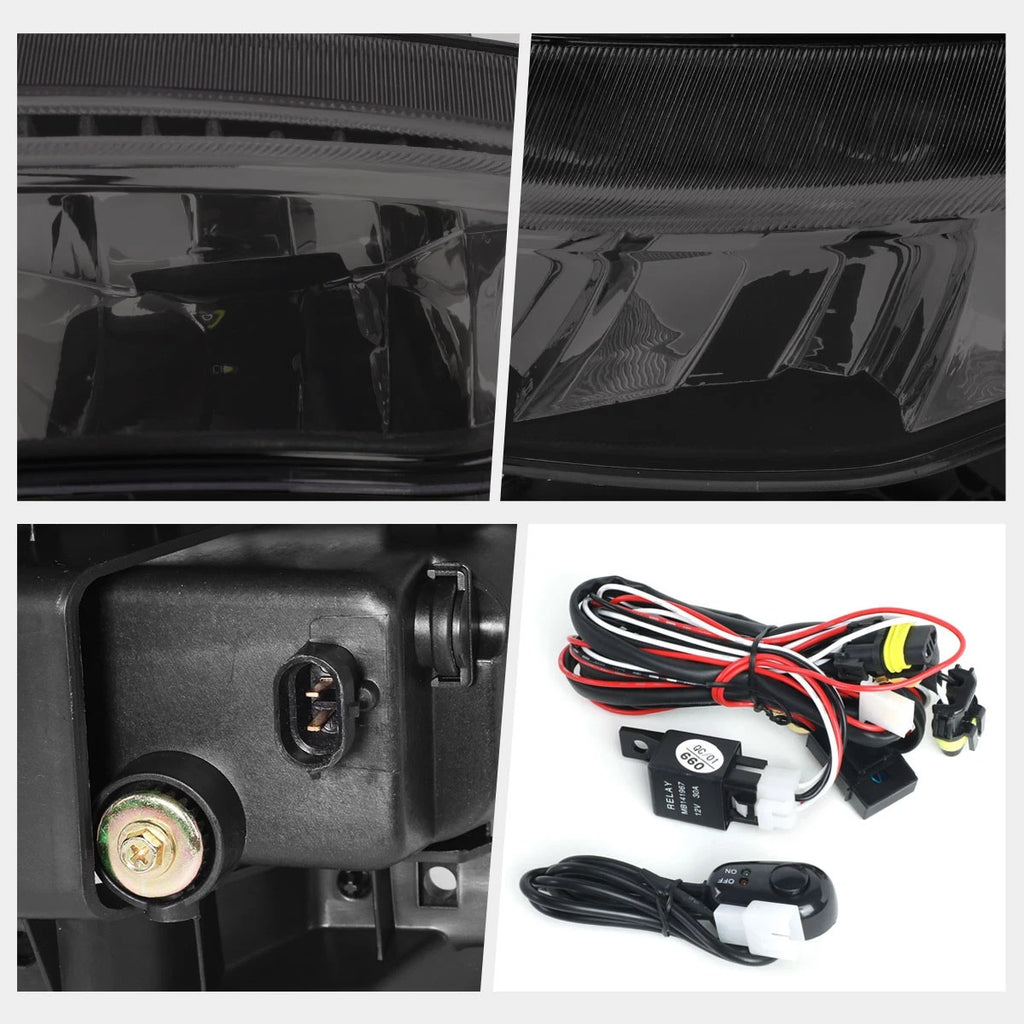 High Power LED Fog Lights for Ram 1500 (2019–2024) - Smoked Lens