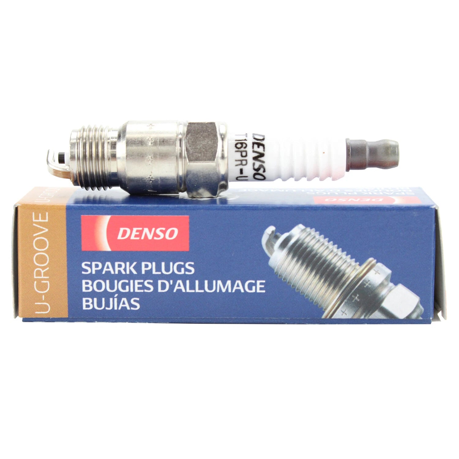 Denso Spark Plug U-Groove (Gap 0.035) for Buick Ford GMC Pontiac Plymouth Chevy