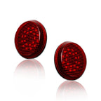 2X Red LED Rear Bumper Reflectors for Toyota Corolla (2007–2010)