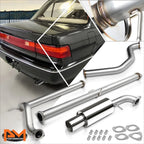 4" Round Tip Catback Exhaust System for Honda Civic ED 1989–1991