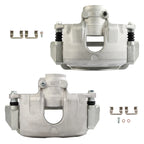 Set of 2 Front Brake Calipers w/ Bracket for Ford Focus (2008–2011)