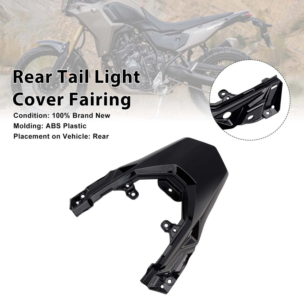 Rear Tail Light Cover for Yamaha Tenere 700 (2025–2026) Black