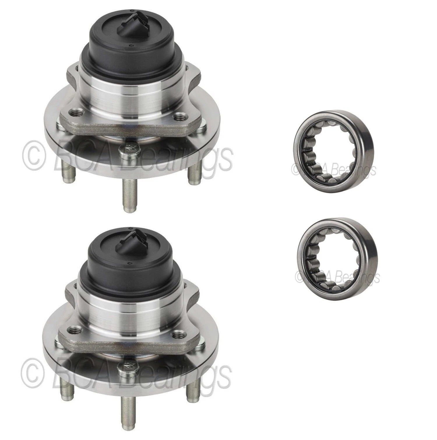 BCA Front Wheel Bearing Hub Assemblies Set for Ford Lincoln Mercury