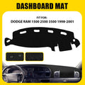 Dashboard Cover Mat for Dodge Ram 1500 2500 3500 (1998–2001)