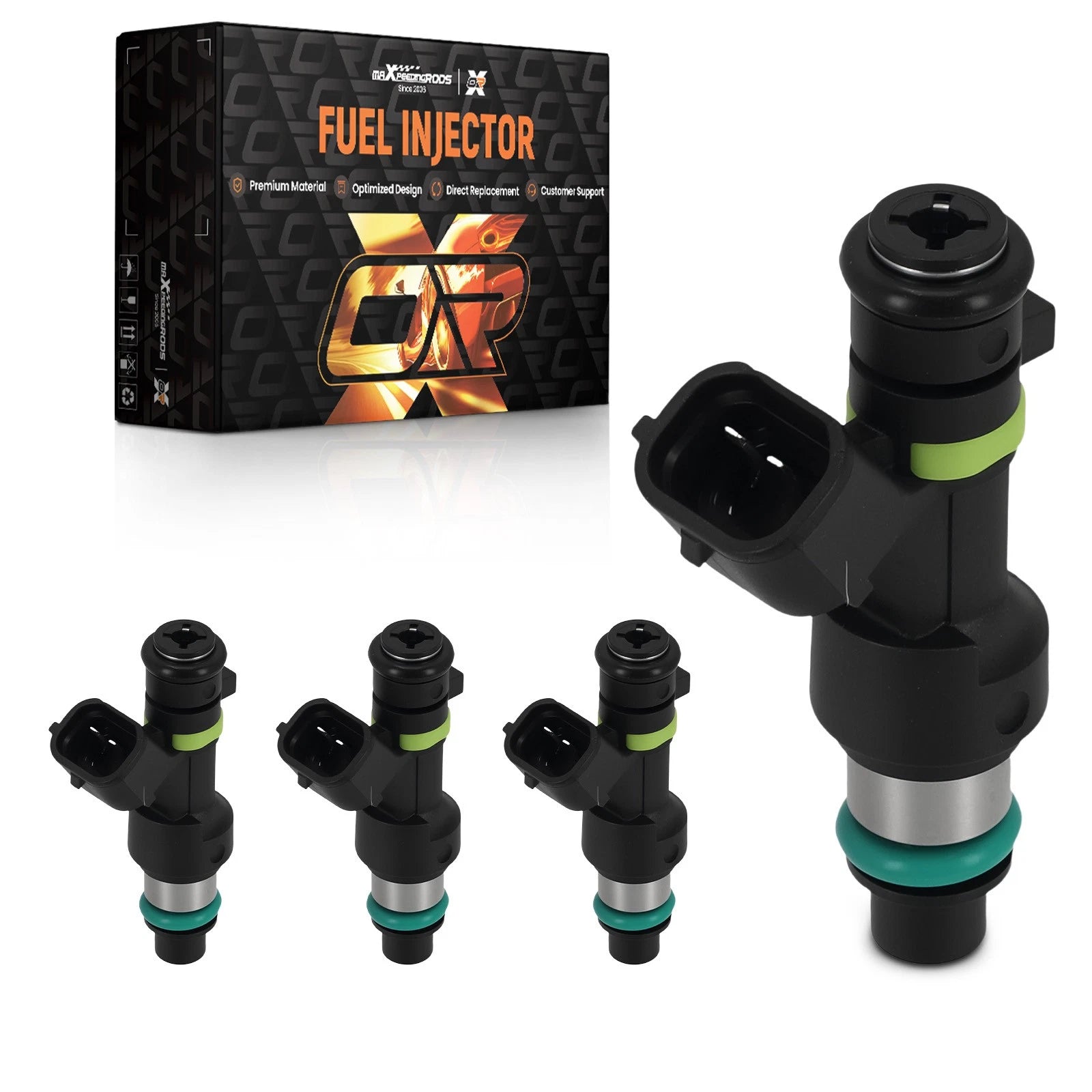 Set of 4 Fuel Injectors for Nissan Cube Versa Sentra (2007–2014)
