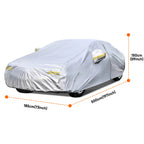 Universal Full Sedan Car Cover for All Models (In/Outdoor, UV, Snow, Dust)