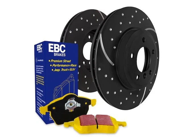 Front Brake Pad and Rotor Kit for Mazda 3 (2007–2013) HR567SH