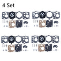 Set of 4 Carburetor Gasket Kit for McCulloch Mac PROMAC 700 8200 (N/A)