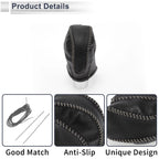 Gear Shift Knob Cover for Subaru Impreza (2017–2023) Pebbled Black Grey