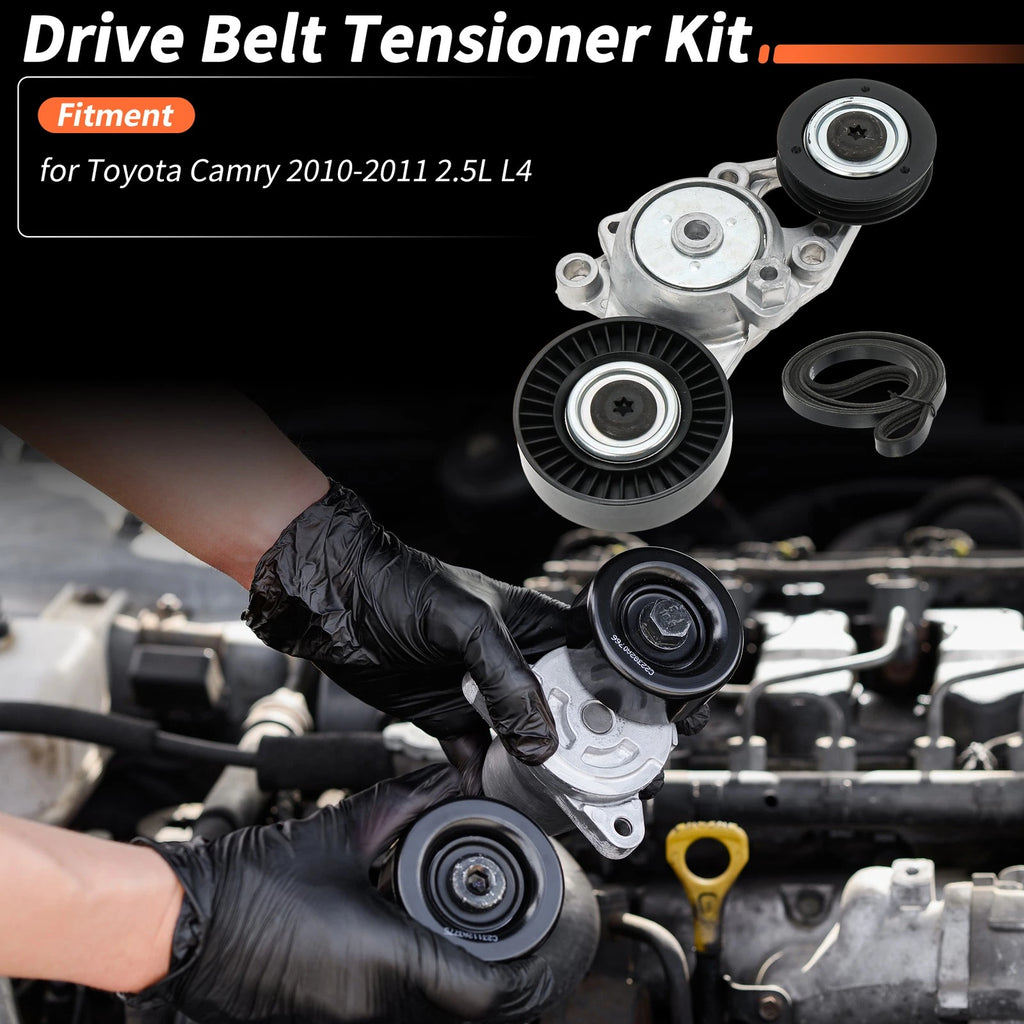 Drive Belt Tensioner Kit for Toyota Camry (2010–2011) 16601-0V010