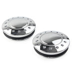 CNC Aluminum Swingarm Pivot Bolt Covers for Harley V-Rod (2002-2017)