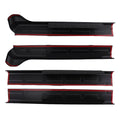 4X Rocker Panel Plastic for GMC Sierra 1500 Crew Cab (2014–2018)