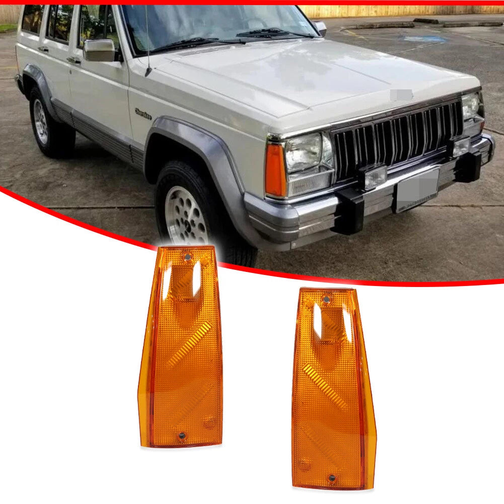 Amber Lens Side Marker Set for Jeep Cherokee Comanche Wagoneer (1984–1996)