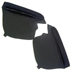 2X Door Armrest Leather Replacement for Honda Odyssey (2011–2017) Gray Stitch