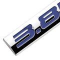 Polished Chrome Emblem Badge for 3.8L Engine Vehicles