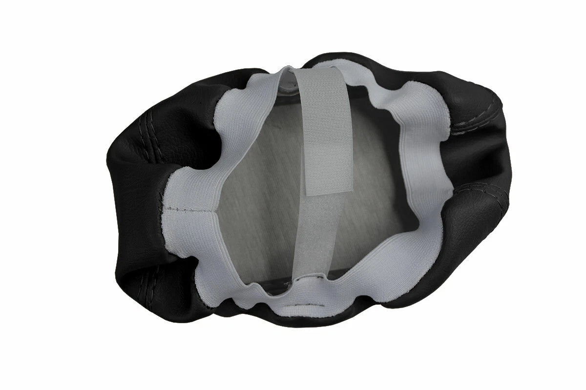 Leather Console Lid Pull Over Cover for Dodge Dart (2013–2016) Black