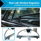 Rear Left Window Regulator for Alfa Romeo 159 (2006–2012)