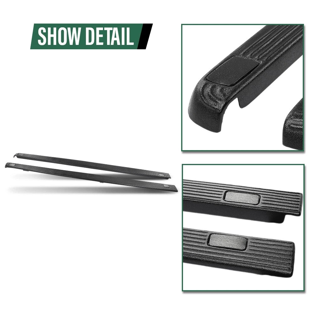 Bed Rail Cover Molding for Ford Super Duty F-250 F-350 (2002–2016)