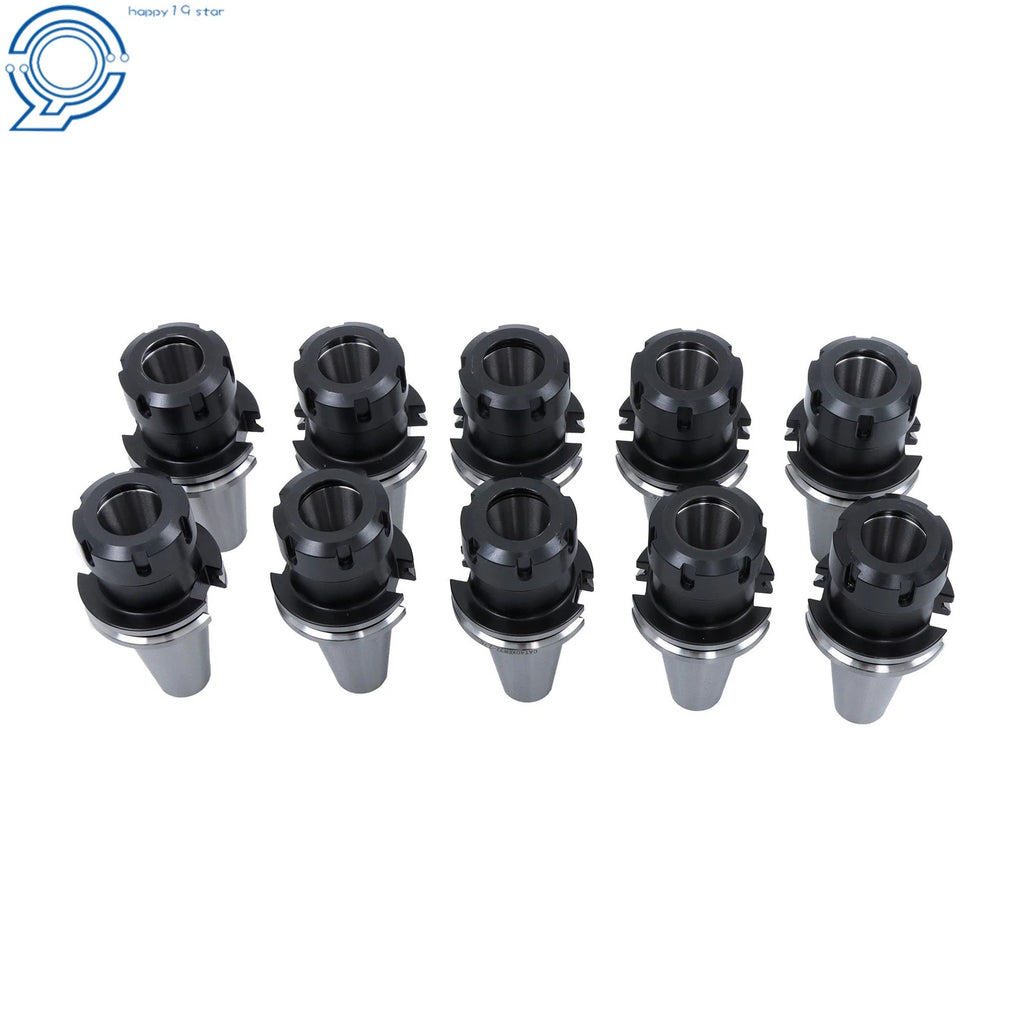 10pcs CAT40 ER32 70mm Collet Chuck CNC Mill Tool Holder Set