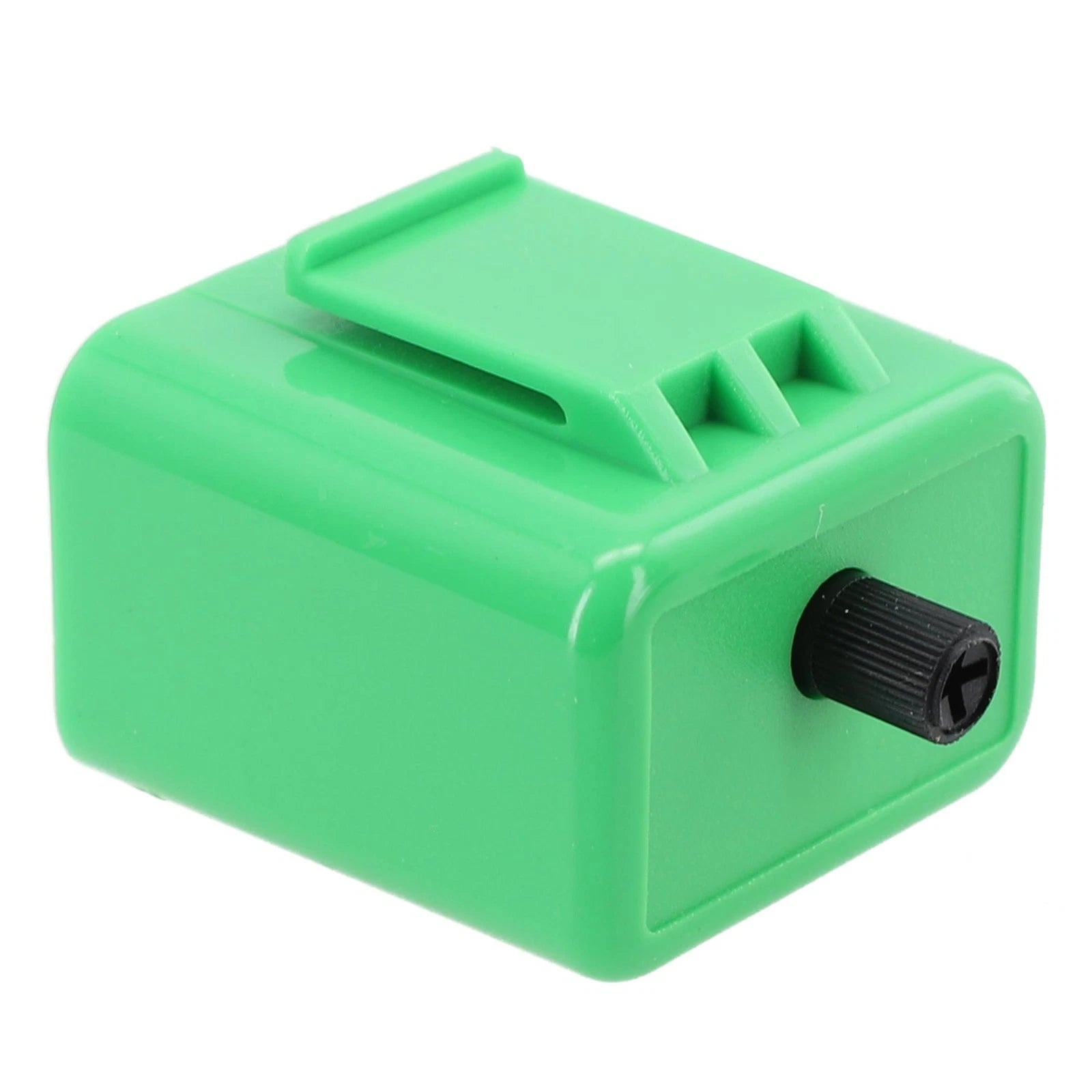 Adjustable Turn Signal Flasher for Motorcycle 2 Pin 12V - Green ABS