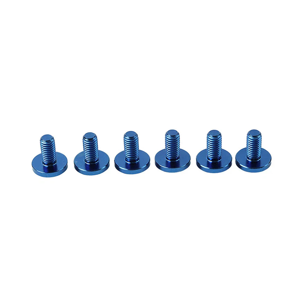6 x Blue Titanium M6x30mm Torx Head Bolts for Bike Motorcycle