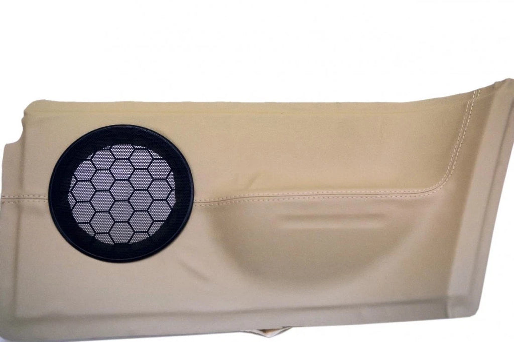 Rear Insert Door Panel for Volkswagen Beetle (1998–2006) Beige Leather Synthetic