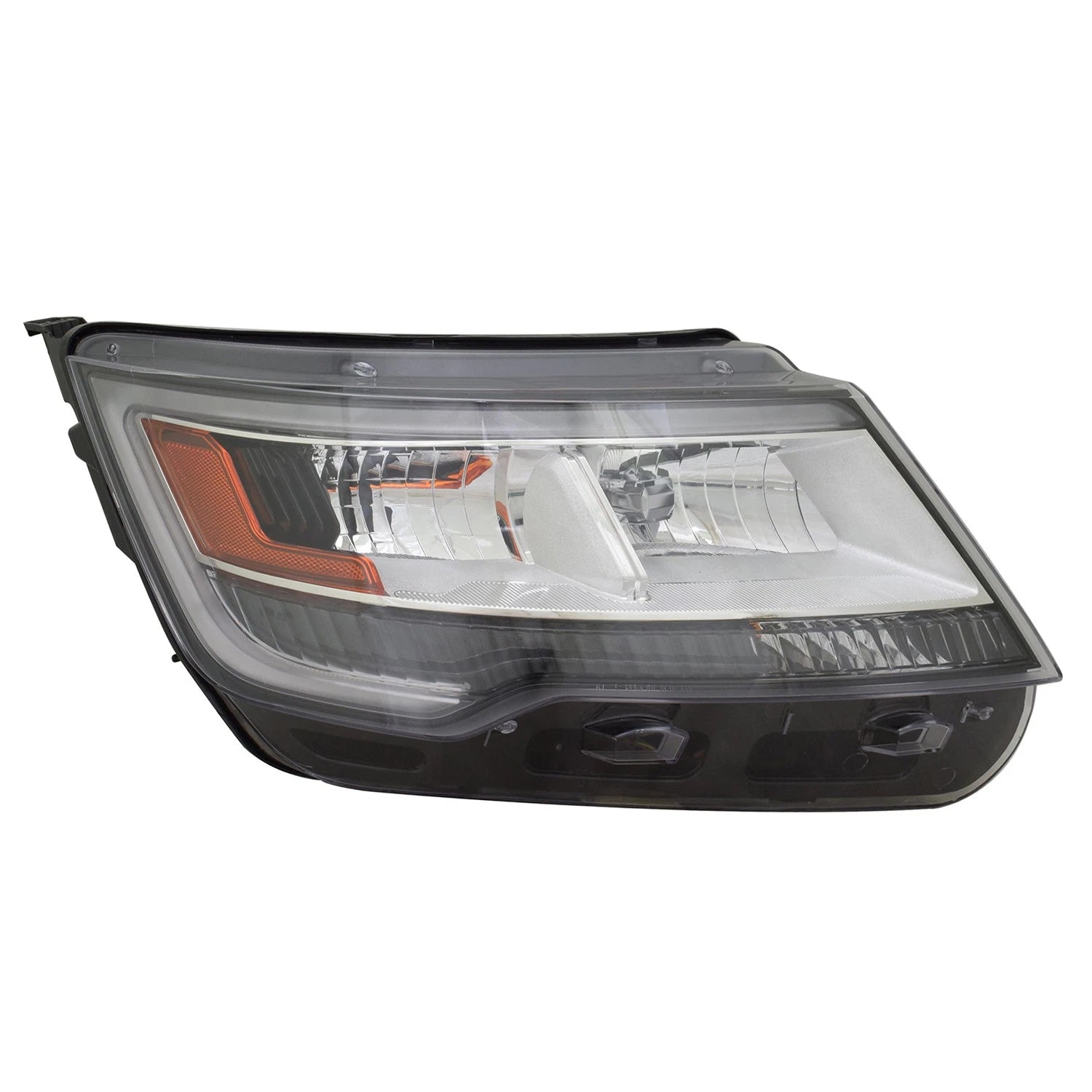 Replacement Headlight Lens Housing Passenger Side for Toyota Highlander (2014–2019)