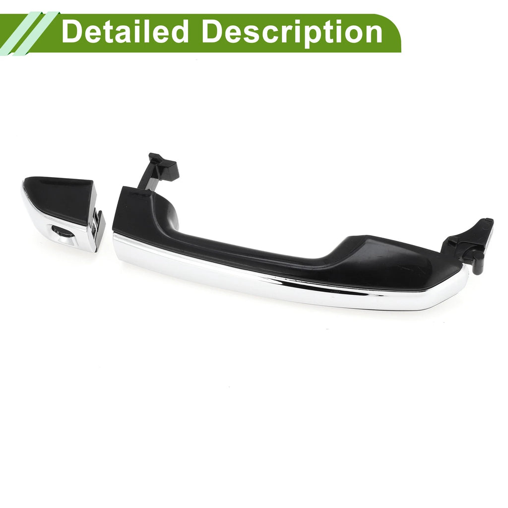 Exterior Door Handle for Lexus GX460 4Runner (2010–2023) Silver Tone Front Left