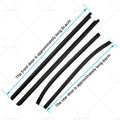 Set of 4 Window Glass Seals for Isuzu D-Max (2012–2019)