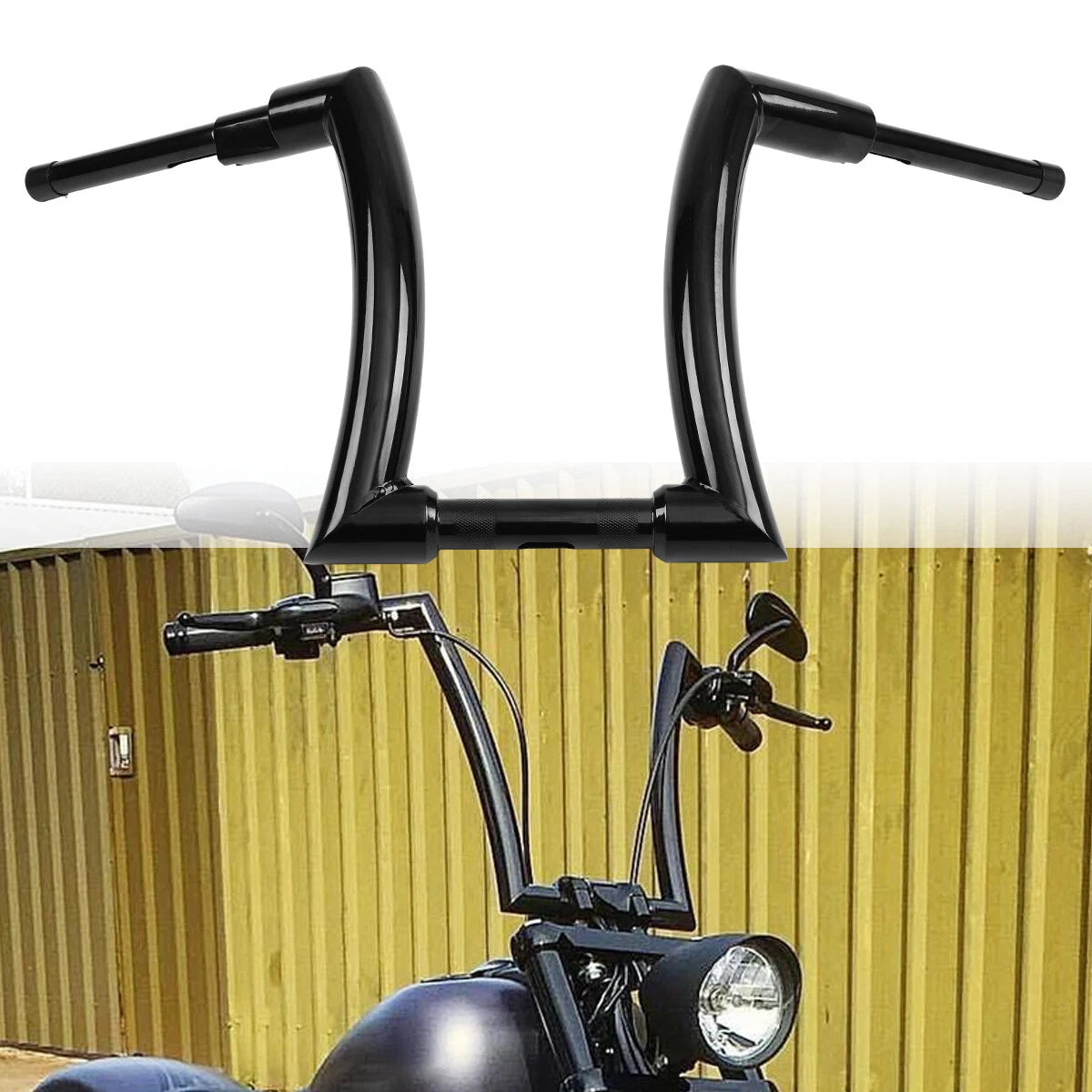 2" Rise Ape Hanger Handlebars for Harley Touring