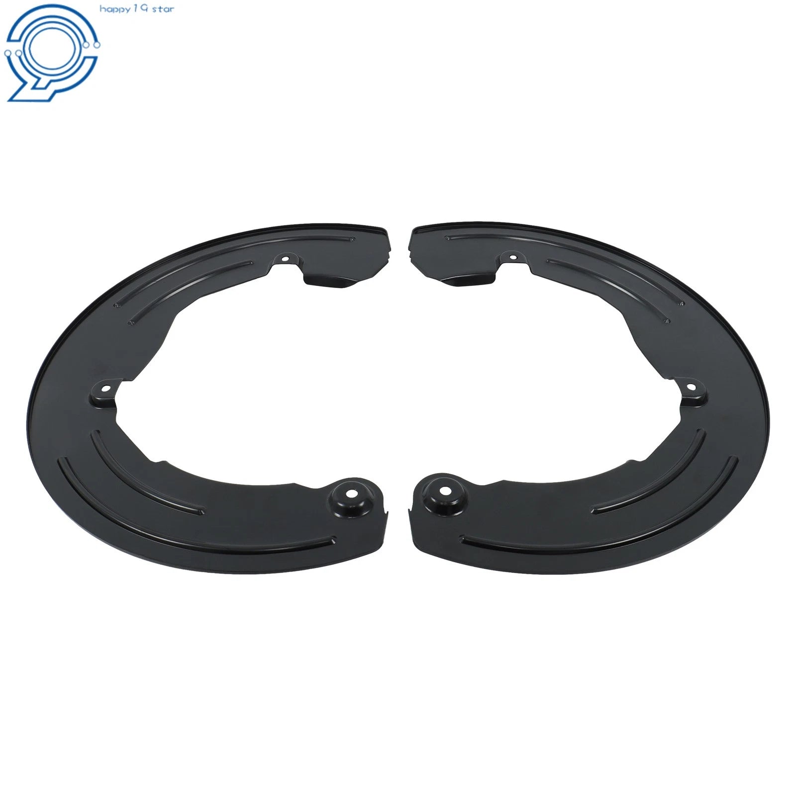 Set of 2 Brake Splash Shields for Dodge Ram 2500 3500 (2009–2024)