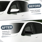 Left Side Rearview Mirror Cover Cap Gloss Black for Chevy Equinox (2010–2017)