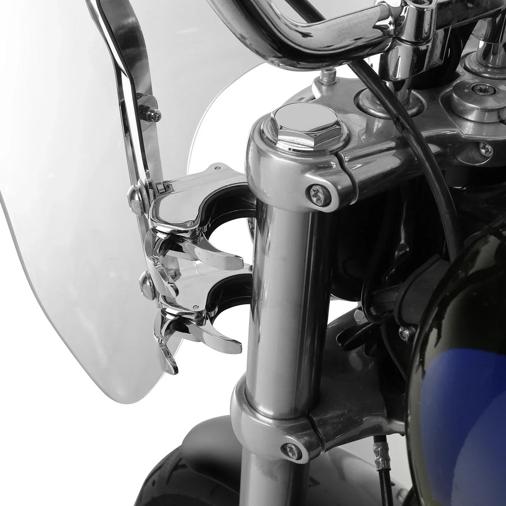 49mm Clamps for 19" Windshield Harley Softail Standard Street Bob (2018-2025)