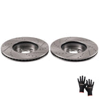 Front Brake Rotors Pair for Toyota Corolla (2009–2019) Pontiac Vibe (2009–2010) S31505