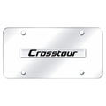 Chrome Name on Chrome License Plate - Officially Licensed for Honda CrossTour