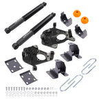 2" Front 5" Rear Lowering Suspension Kit for Chevy GMC Sierra 1500 2WD (1999–2006)