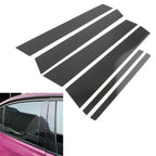 Carbon Fiber Window B Pillar Trim Covers for BMW 3 Series (2013-2018)