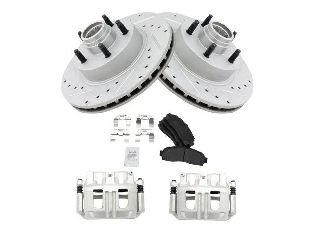 Front Brake Pad Rotor Caliper Set for Mazda B2300 (2003–2009) CQ365WB