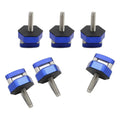 6 Pcs Car Aluminum Alloy Hardtop Bolts for Jeep Wrangler JK JL (2007-2022)