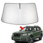Foldable Windshield Sun Shade for Subaru Forester (2014–2018)